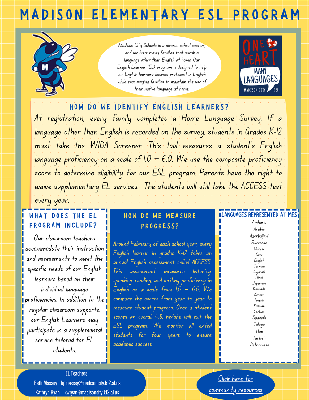 Madison Elementary EL Program